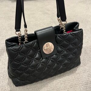 Kate Spade Quilted Black Shoulder Bag